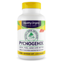 Healthy Origins 헬씨 오리진 피크노제놀 150 mg 120 베지캡슐 Pycnogenol 호팍사 프로시아니딘 프로안토시아니딘 에피 카테킨 피크노제놀-프랑스해안송껍질추출물