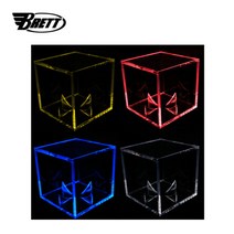 [브랫] 브렛 야구공 케이스(4가지) 싸인볼 전시 보관 케이스, 색상:옐로우