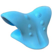 누싹 경추 스트레칭 넥스트레처, 블루, 1개