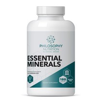 필로소피 필수 미네랄 180캡슐 - Philosophy Nutrition Essential Minerals 180 cap, 1개