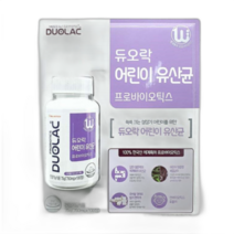 듀오락 최신제조 키즈 세계특허 유산균750MG x 100정 11203447