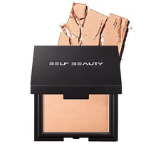 SELF BEAUTY SELFBEAUTY 실키 매트 브론저 파우더 및 메이크업 컨투어 7.1g(0.25온스) | 페이스 메이크업용 컴팩트 키트 297415, 3. Americano (Matte Brown)