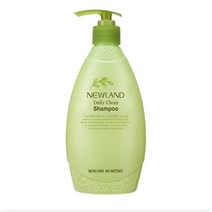 건성 지성 식물성계면활성제 알로에 데일리 단백질 클린샴푸 500ml 뉴랜드올네이처