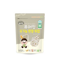 퓨어잇 유기농 흰쌀 튀밥, 1개, 흰쌀튀밥
