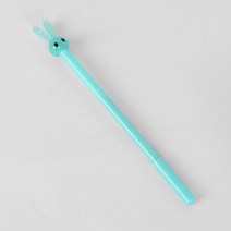 깜찍 토끼 볼펜 팬시 0.5mm 스카이 토끼 중성볼펜, 상세페이지 참조, 상세페이지 참조