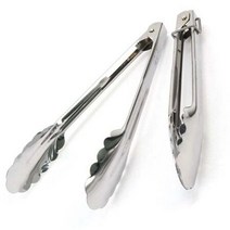 주방 집게 바베큐 고기 집게 스텐 집게 꽃잎 40cm, 대 40cm 잠금X