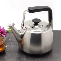 물끓이는 인덕션 IH 스텐 무광 휘슬 주전자, 2.0L