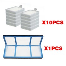 진공 로봇 클리너 부품 사이드 브러시 ilife v5 V3 v5pro V50 V55 x5 용 1 차 먼지 필터 걸레 Hepa, 08 다크 그레이