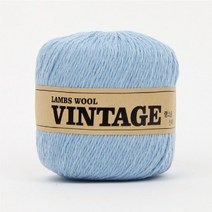 [슬로우플로우] 램스울 빈티지 50g 보카시 컬러 고급 lambs wool, 08 인디스카이, 1개