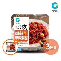 청정원 안주야 직화무뼈닭발 160g x 3개 +(증정)직화무뼈닭발1개