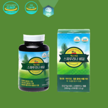 비답 스피루리나 혈행개선 항산화 피부건강, 1박스, 120g