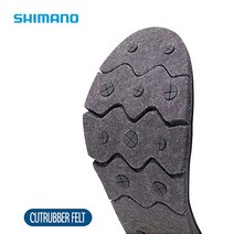 [시마노] KT-031G 지오록 컷트 고무 펠트 밑창 교체 낚시단화 갯바위신발, LL(270mm)