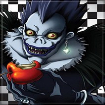 Ata-Boy Death Note Ryuk 2.5” x 3.5” Magnet for Refrigerators and Lockers, 1