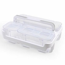 썸앤 다용도 정리함 컨테이너 다기능 소품 수납함 정리대, 단품