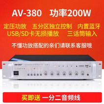 입식 공용 방송 천장 확성기 SAST 5016 시스템 리시버, T06-오분 구역 블 루 투 스 파워엠프
