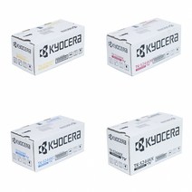 교세라미타 ECOSYS M5526cdnG (TK-5244KK/KC/KM/KY )검정 4000매/컬러 3000매 정품토너 4색세트, 1개, 4색
