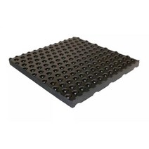 고무매트 축사 방수 미끄럼방지 패드 에폭시매트 업소, 검정색 폭 1.22x1.83x17mm