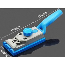 기리 드릴날 목공 포켓 구멍 지그 9.5mm 드릴 가이드 슬리브 Kreg 수동 파일럿 목재 Dowelling 톱 마스터, 01 1PC Pocket jig drill