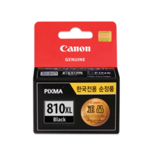 PG-810 XL CL-811 XL 정품 PIXMA MP287 MP258 IP2770 MP237 MP276 IP2772 MX426 MX357 MP497 MX416 MX328, 3. PG-810XL 검정 대용량 정품잉크, 1개