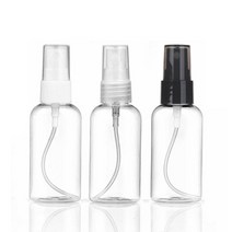 허브스프레이 50 60 80 100ml 스프레이용기, 50ml, 투명용기 흰색캡, 1개