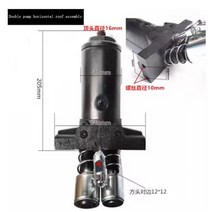 유압자키 쟈키 작키 작기 흡착기 자동차 수평 유압 25 톤 3 4 싱글 더블 펌프 잭 어셈블리 오일 코어 드래, 05 F