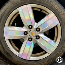 휠 홀로그램 스티커 차량용 자동차, 1세트, 올란도 / 17인치