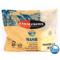 푸드올마켓_ 팜프리츠 매쉬 1kg /으깬감자/냉동, 1개, 단품