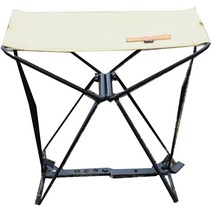 헬리녹스 오리지널 정품 S&#39;more(스모어) Alumi Compact Stool 아웃도어 의자 캠프 폴딩, 01 BEIGE