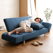 1인용 패브릭 쇼파 전현무 나혼산 거실 인테리어 천, 럭셔리 모델 블랙 그레이 린넨  베게 2개