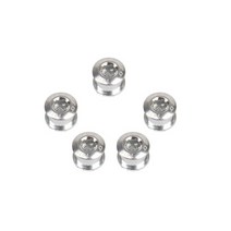 자전거 크랭크 로드 산악 싱글 볼트 크랭크셋 디스크 체인휠 세트당, [05] silver 5ps, 5개