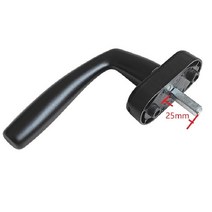 루버창 폴딩도어 손잡이 여닫이 스크린 창 안쪽으로 열리는 사각형 샤프트 핸들