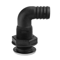 1Pc 일반 빌지 펌프 에어 레이터 보트 마린 요트 카약 카누 A0KA, 25mm Curved
