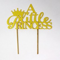 All About Details X00１S0WLT5 All About Little Princess Cake 1pc 1st Birthday Welcome Baby Girl P, 1