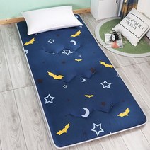 간이침대매트 접이식 1인용침대 매트리스 수면 떡실신 기숙사 2층침대 기술교육생, 두꺼워 짐 어두운 밤