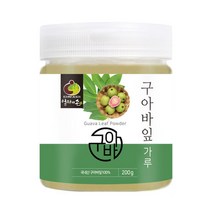 엽산 폴리페놀 인 함유 신비의 열매 구아바잎 분말 국내산 200g / 건강한간식