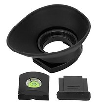 Archuu 카메라 아이피스 아이컵 세트 dk-19 카메라 아이컵 아이피스 뷰파인더 프로텍터 교체 카메라 핫슈 레벨 및 커버 포함 nikon