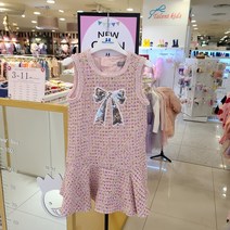 쁘띠앙팡 봄 가을핫세일~@@트위드 민소매 이쁜 블라우스와 코디하면 더욱 멋스러운 매력적인 모리 리본풍 원피스에요!^^^