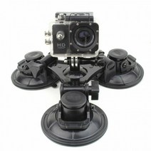 3구 석션컵 유리 거치대 카메라 DSLR 캠코더 CCTV, 상세페이지 참조