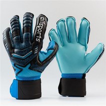 새로운 전문 골키퍼 장갑 두꺼운 라텍스 손가락 보호 성인 크기 5 11 luva de goleiro futbol 장갑, 푸른, 성인사이즈8