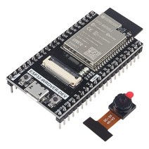 아두이노키트 프로그래밍 전자 아두이노 모듈 부품 esp32 캠 카메라 모듈 arduino ide c python 코드 ov2640용 카메라 wi-fi 블루투스 모듈이 있는 보드, esp32-wrover 보드