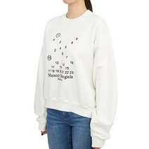 메종마르지엘라 [메종마르지엘라] 로고 S51GU0118 S25540 101 여자 긴팔 맨투맨 티셔츠