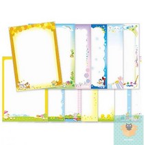 A4 칼라 패턴 배경 무늬 복사 용지 세로형 250매 250장 1봉, 눈사람NO418