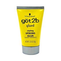 Got2B Schwarzkopf 접착 스타일링 스파이크 접착제 35.4g(1.25온스) (2팩)