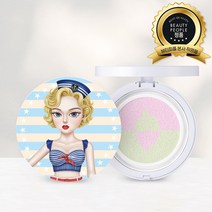 뷰티피플 철벽녀 선쿠션 시즌3 철벽 병풀 빙하수 패밀리 선쿠션, 마린걸 선쿠션 본품