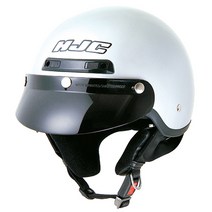 포항오토바이 HJC 홍진헬멧 CL-2 METAL / WHITE (모자챙은 화이트색상입니다 참고부탁드립니다)
