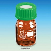 다목적 눈금 샘플병 피어싱 랩바틀 갈색유리병 10ml ~ 500ml