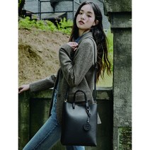 [빈폴ACC] (BE27D3M225) 하루 미디엄 토트백 Black
