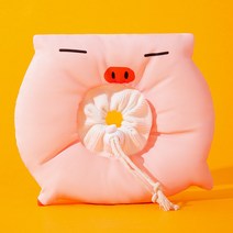 강아지넥카라 고양이 깔대기 중성화 애견 목보호대, 돼지