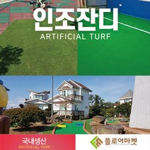 플로어마켓 국내생산 방염 무독성 친환경 인조잔디 테라스정원마당 인공잔디 옥상조경베란다 야외 실내 시공 강아지애견 카페트 골프장 롤매트, 1000개, N800 2M*0.25M