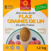 캔말푸드 오가닉 유기농 아마씨 파우더 1.2kg